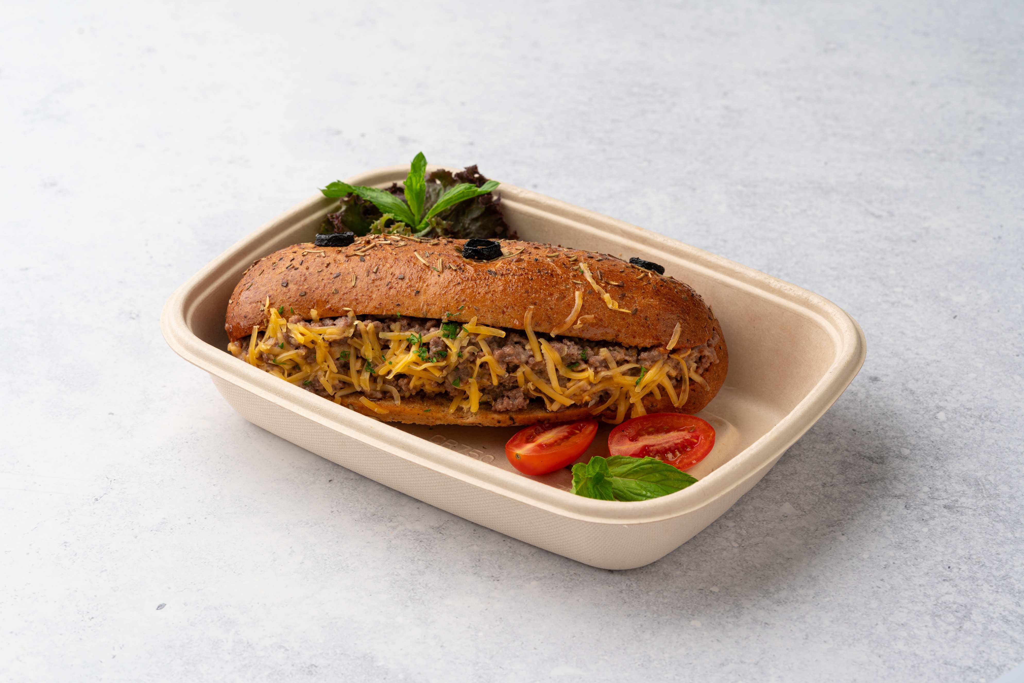 Cheese Minced Beef Sandwich